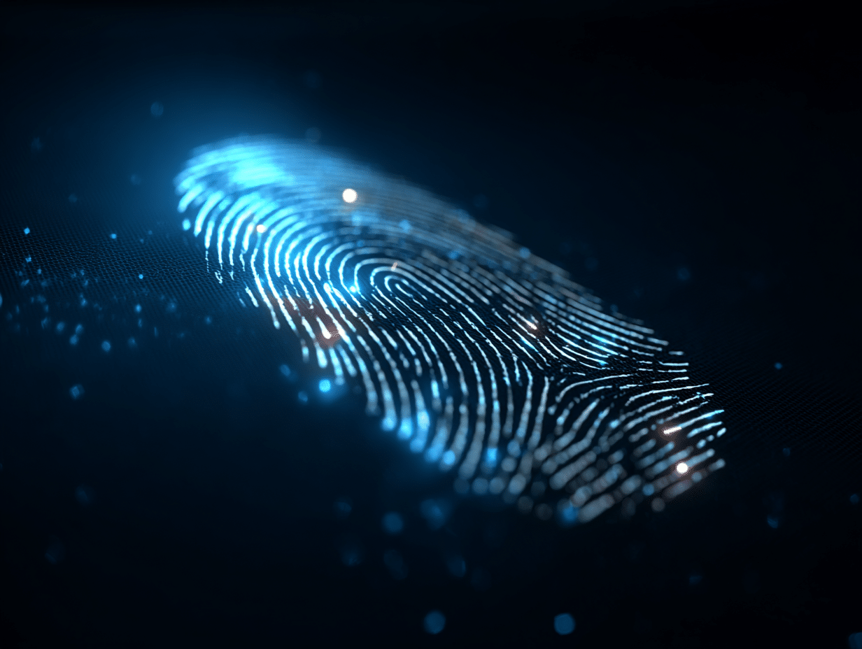 Passkey sign-in replacing a password prompt on a business laptop